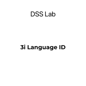 Купить 3i Language ID - MKS-DSSL-21477 из реестра по лучшей цене