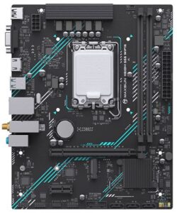 Купить Материнская плата mATX MAXSUN H610M 666 WIFI6 (LGA1700, H610, 2*DDR4 (3200), 4*SATA 6G RAID, M.2, 2*PCIE, Glan, HDMI, DP, 2*USB 3.2, 3*USB 2.0) RTL - X-1054887 из реестра по лучшей цене