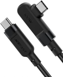 Купить Кабель ACEFAST C5-03 угловой, USB Type-C/USB Type-C, 100W, 2м, черный - X-988274 из реестра по лучшей цене
