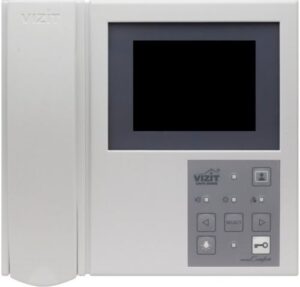 Купить Видеодомофон VIZIT VIZIT-M405 2-х канальный цветной (CVBS, 4"), возможность подключения кнопки "звонок" - X-964625 из реестра по лучшей цене