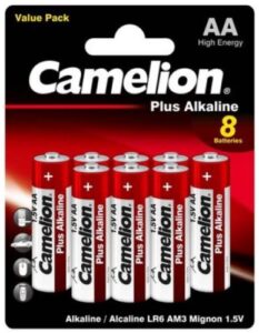 Купить Батарейка Camelion LR6-BP5+3 Alkaline LR6/AA, 1,5 В, 2700 мА.ч, 8 шт в упаковке (14133) - X-961006 из реестра по лучшей цене