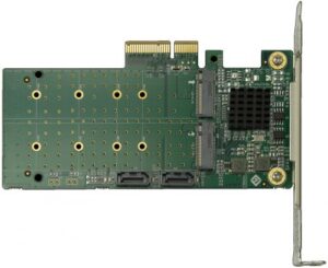Купить Адаптер SNR LRST9630-2M2S переходной PCIe 2.0 x4 на 2xM.2 и 2xSATA, RAID 0,1 - X-1071605 из реестра по лучшей цене