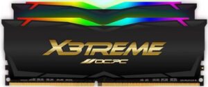 Купить Модуль памяти DDR4 16GB (2*8GB) OCPC MMX3A2K16GD440C19BL X3TREME RGB, PC4-32000, 4000Mhz, CL19, 1.35V, радиатор, black label - X-973779 из реестра по лучшей цене