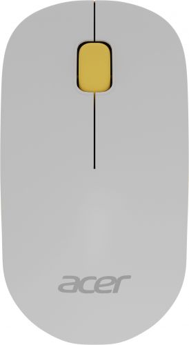 Мышь Wireless Acer OMR200 ZL.MCEEE.020 желтая, оптическая, 1200dpi, USB, 3кн, soft-touch