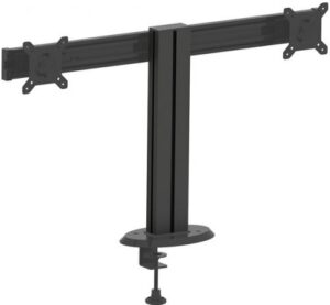 Купить Кронштейн настольный 2MVESA Titanium 120 TTN-0120-B для 2х мониторов, горизонтально, струбцина+винт, черный - X-887581 из реестра по лучшей цене