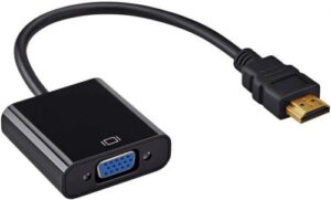 Купить Переходник HDMI-VGA Buro HDMI-M-VGA-F 0.1м, черный (1478159) - X-998422 из реестра по лучшей цене