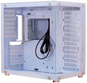 Купить Корпус ATX Lamptron ROB360 белый, без БП, фронтальная и боковая панели из закаленного стекла, USB 3.0, 2*USB 2.0 - X-1028059 из реестра по лучшей цене