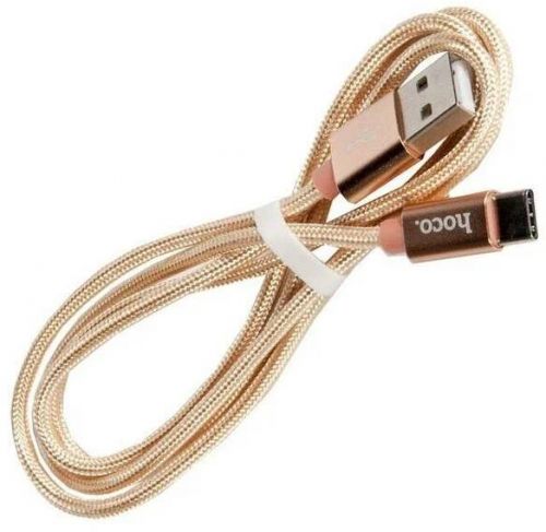 Артикул: X-953999 - Кабель интерфейсный USB 2.0-Type C Hoco X2 текстильная оплетка
