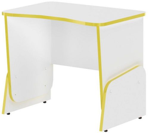 Артикул: X-906153 - Стол компьютерный Skyland SKILLL STG 7050 00-07061317 белый/желтый бриллиант - фото
