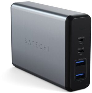 Купить Зарядное устройство сетевое Satechi ST-TC108WM 108W Pro Type-C PD, серый космос - X-790074 из реестра по лучшей цене