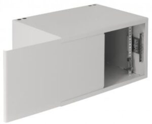Купить Шкаф антивандальный Netlan EC-WS-075240-GY настенный пенального типа с дверью на петлях, 7U, Ш520хВ320хГ400мм, цвет серый - X-517813 из реестра по лучшей цене