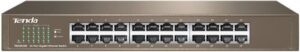 Купить Коммутатор неуправляемый Tenda TEG1024D 24*10/100/1000 Base-T Ethernet ports (Auto MDI/MDIX) - X-941069 из реестра по лучшей цене