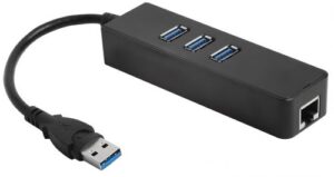 Купить Разветвитель USB 3.0 GCR GCR-AP04   Хаб на 3 порта + 10/100Mbps Ethernet Network - X-610064 из реестра по лучшей цене