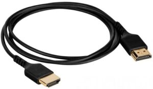 Купить Кабель HDMI Wize WAVC-HDMIUS-0.2M 0.2 м, v.2.0, 19M/19M, 4K/60 Hz 4:4:4, 36 AWG, HDCP 2.2,ультратонкий, позол.разъемы, черный, пакет - X-998201 из реестра по лучшей цене