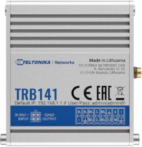 Купить Модем Teltonika Networks TRB141 LTE cat.1, SMA, miniSIM, Digital I/O - X-870799 из реестра по лучшей цене
