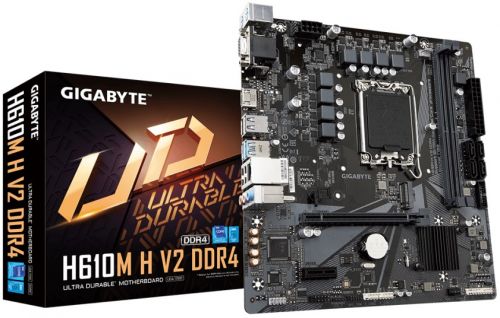 Артикул: X-1032840 - Материнская плата mATX GIGABYTE H610M H V2 DDR4 (LGA1700