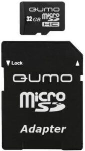 Купить Карта памяти 32GB Qumo QM32MICSDHC10 MicroSDHC Class 10, SD adapter - X-940954 из реестра по лучшей цене