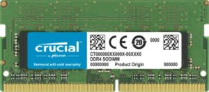 Купить Модуль памяти SODIMM DDR4 32GB Crucial CT32G4SFD832A PC4-25600 3200MHz CL22 260pin 1.2V - X-794615 из реестра по лучшей цене