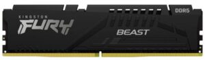 Купить Модуль памяти DDR5 8GB Kingston FURY KF552C40BB-8 Beast black 5200MHz CL40 радиатор 1.1V - X-891578 из реестра по лучшей цене