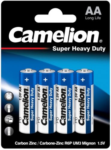 Артикул: X-961027 - Батарейка Camelion R6P-BP4B R6P/AA