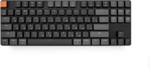 Купить Клавиатура Wireless Keychron K1SE механическая ультратонкая, TKL, RGB подсветка, Red Switch - X-1042636 из реестра по лучшей цене