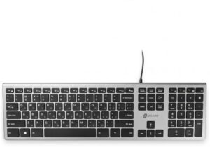 Купить Клавиатура Oklick 890S 1784239 серая/черная USB slim Multimedia - X-999420 из реестра по лучшей цене