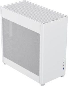 Купить Корпус ATX GameMax MeshBox White без блока питания, белый, USB3.0+Type-C, Combo Audio - X-1062843 из реестра по лучшей цене