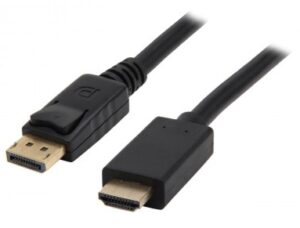 Купить Кабель интерфейсный DisplayPort-HDMI KS-IS KS-385-3 male-male 1080p , 3м - X-1020613 из реестра по лучшей цене