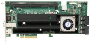 Купить Контроллер Areca ARC-1883ix-16 PCIe 3.0 x8 LP, SAS/SATA 12G, RAID 0,1,5,6,10,50,60, 20port (4*int SFF8643 + 1*ext SFF8644), Cache 2GB (up to 8GB), RTL - X-953554 из реестра по лучшей цене