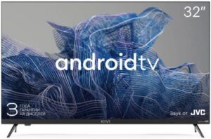 Купить Телевизор KIVI 32H750NB черный/HD/32"/Direct LED/DVB-T2/DVB-C/DVB-T/HbbTV/BT/WiFi/RJ45/2*USB/3*HDMI - X-1017432 из реестра по лучшей цене