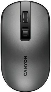 Купить Мышь Wireless Canyon MW-18 CNS-CMSW18DG 2.4GHz, 4кн., бесшумные кнопки, DPI: 800/1200/1600, 300mAh Li-poly, тёмно-серый - X-960173 из реестра по лучшей цене