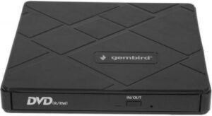 Купить Привод DVD±RW внешний Gembird DVD-USB-04 USB 3.0, со встроенным кардридером и хабом, черный (271668) - X-975685 из реестра по лучшей цене