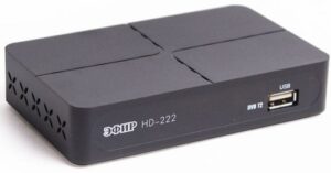 Купить Ресивер СИГНАЛ Эфир HD-222 18222 DVB-T2 черный - X-1100219 из реестра по лучшей цене