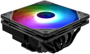 Купить Кулер ID-Cooling IS-55 ARGB LGA1700/1200/115x/AM5/AM4 (120mm fan, 500-2000rpm, 54.6CFM, 31.2dBA, 4-pin PWM/3-pin ARGB) BOX - X-965056 из реестра по лучшей цене