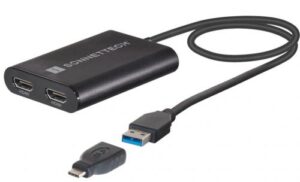 Купить Адаптер Sonnet USB3-DHDMI USB3 на 2х 4K HDMI для рабочих станций Apple Mac на архитектуре M1 - X-981464 из реестра по лучшей цене