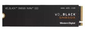 Купить Накопитель SSD Western Digital WDS200T2X0E WD black SN850X 2TB PCIe 4.0 x4 NVMe 3D TLC 7300/6600MB/s IOPs 1200K/1100K TBW 1200 DWPD 0.3 - X-968950 из реестра по лучшей цене