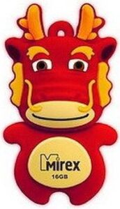 Купить Накопитель USB 2.0 Mirex 13600-KIDDAR16 Dragon, красный - X-849153 из реестра по лучшей цене