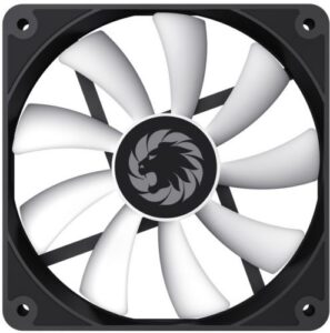 Купить Кулер GameMax GMX-WFBK-WT для корпуса 1100rpm, 23.4 dBa, 46.5 CFM, white blade, 120*120*25 mm, 3pin+4Pin connector - X-1062840 из реестра по лучшей цене