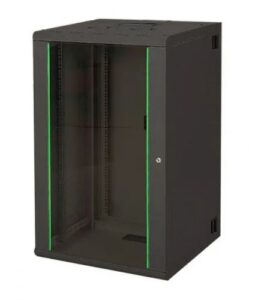 Купить Шкаф настенный LANDE LN-PR20U6045-BL-111 PROline, 20U 19", 600x450x1001мм, дверь стекло, съемные стенки, цвет чёрный - X-1062150 из реестра по лучшей цене