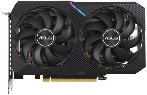 Артикул: X-856729 - Видеокарта PCI-E ASUS GeForce RTX 3060 DUAL OC (DUAL-RTX3060-O12G-V2) 12GB GDDR6 192bit 8nm 1320/15000MHz HDMI/3*DP - фото