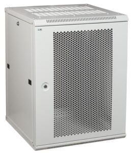 Купить Шкаф ITK LWR3-09U66-PF LINEA W 9U 600x600 мм дверь перфорированная, RAL7035 - X-799862 из реестра по лучшей цене