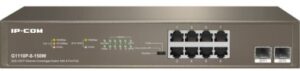 Купить Коммутатор неуправляемый IP-Com G1110P-8-150W 8x10/100/1000 PoE (PoE бюджет 130Вт), 1x10/100/1000, 1х1000 SFP, L3, 19" - X-918595 из реестра по лучшей цене
