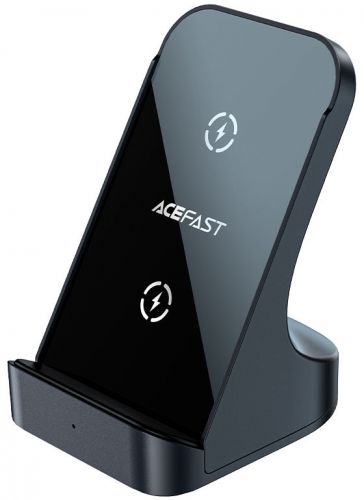 Артикул: X-1061981 - Зарядное устройство беспроводное ACEFAST E14 серый космос - фото