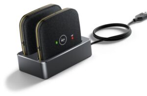 Купить Комплект Yealink CPW65-DECT-Duo из 2-х дополнительных внешних беспроводных DECT-микрофонов, для конференц-телефона CP965, 3 встроенных микрофона, захв - X-1012629 из реестра по лучшей цене