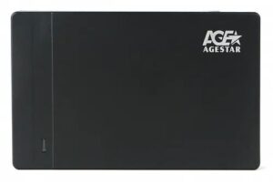 Купить Внешний корпус AgeStar 31UB2P3C (BLACK) для 2.5" SATA, USB 3.1, пластик, черный - X-879118 из реестра по лучшей цене