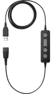 Купить Адаптер Jabra LINK 260 260-09 адаптер QD на USB, Plug/Play соединение для подключения проводных QD-гарнитур к софтфону, управление вызовом на шнуре - X-614022 из реестра по лучшей цене