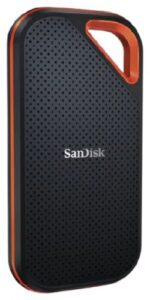 Купить Внешний SSD USB 3.2 Gen 2 Type-C SanDisk SDSSDE61-1T00-G25 Extreme Portable V2 1TB 1050/1000MB/s IP55 - X-859922 из реестра по лучшей цене