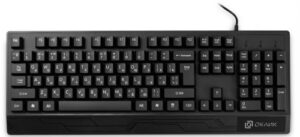 Купить Клавиатура Oklick 115M 1678098 черная USB (подставка для запястий) - X-999415 из реестра по лучшей цене