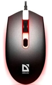 Купить Мышь Defender Dot MB-986 52986 проводная оптическая 7цветов, 4D, 1000/1600dpi - X-928679 из реестра по лучшей цене