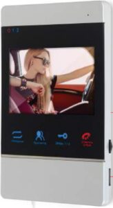 Купить Видеодомофон SECURIC AC-332 45-0332 цветной, 4,3" формата AHD, с сенсорным управлением, детектором движения, функцией фото- и видеозаписи - X-678073 из реестра по лучшей цене